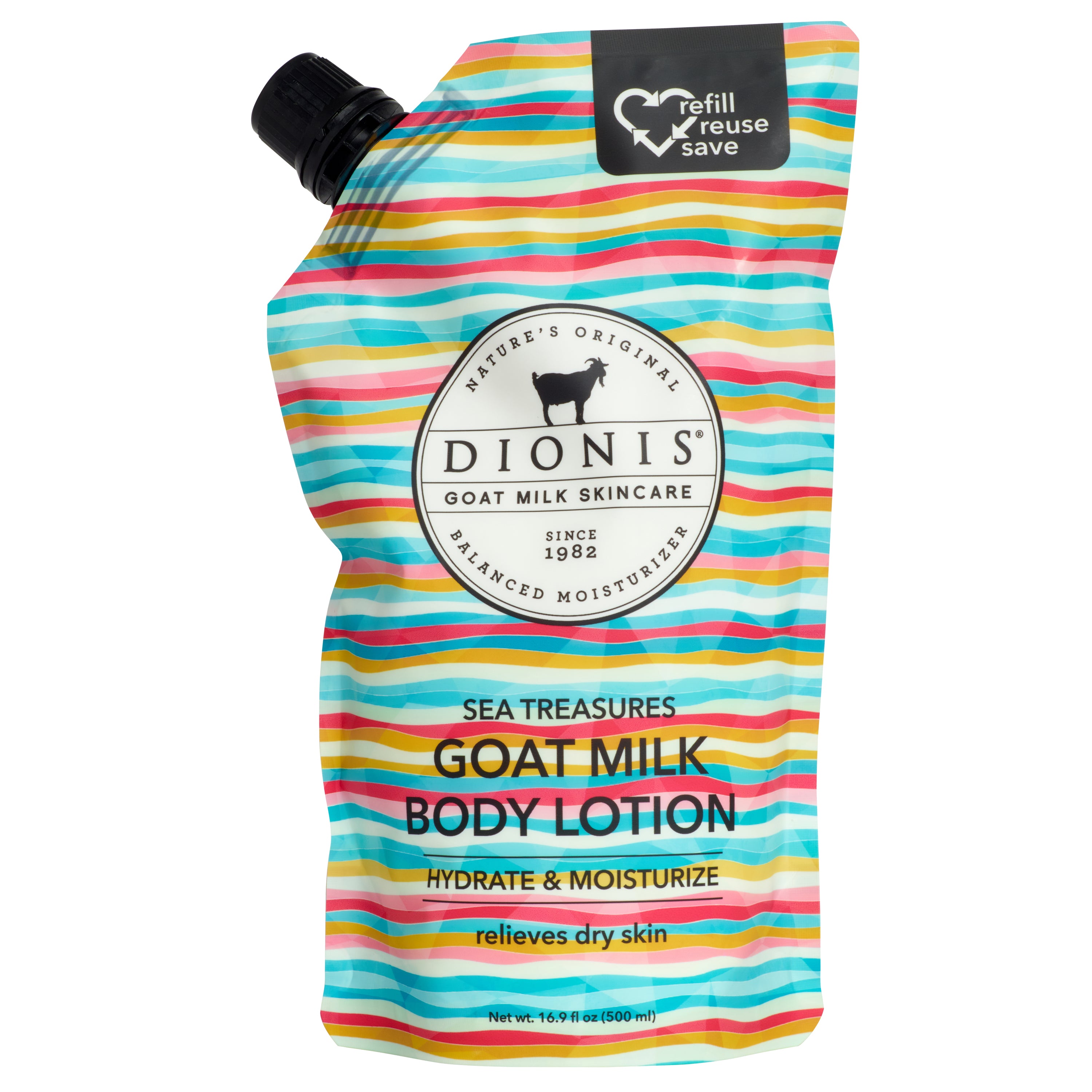 Sea Treasures Body Lotion Refill Pouch, 16.9 oz – Dionis Wholesale